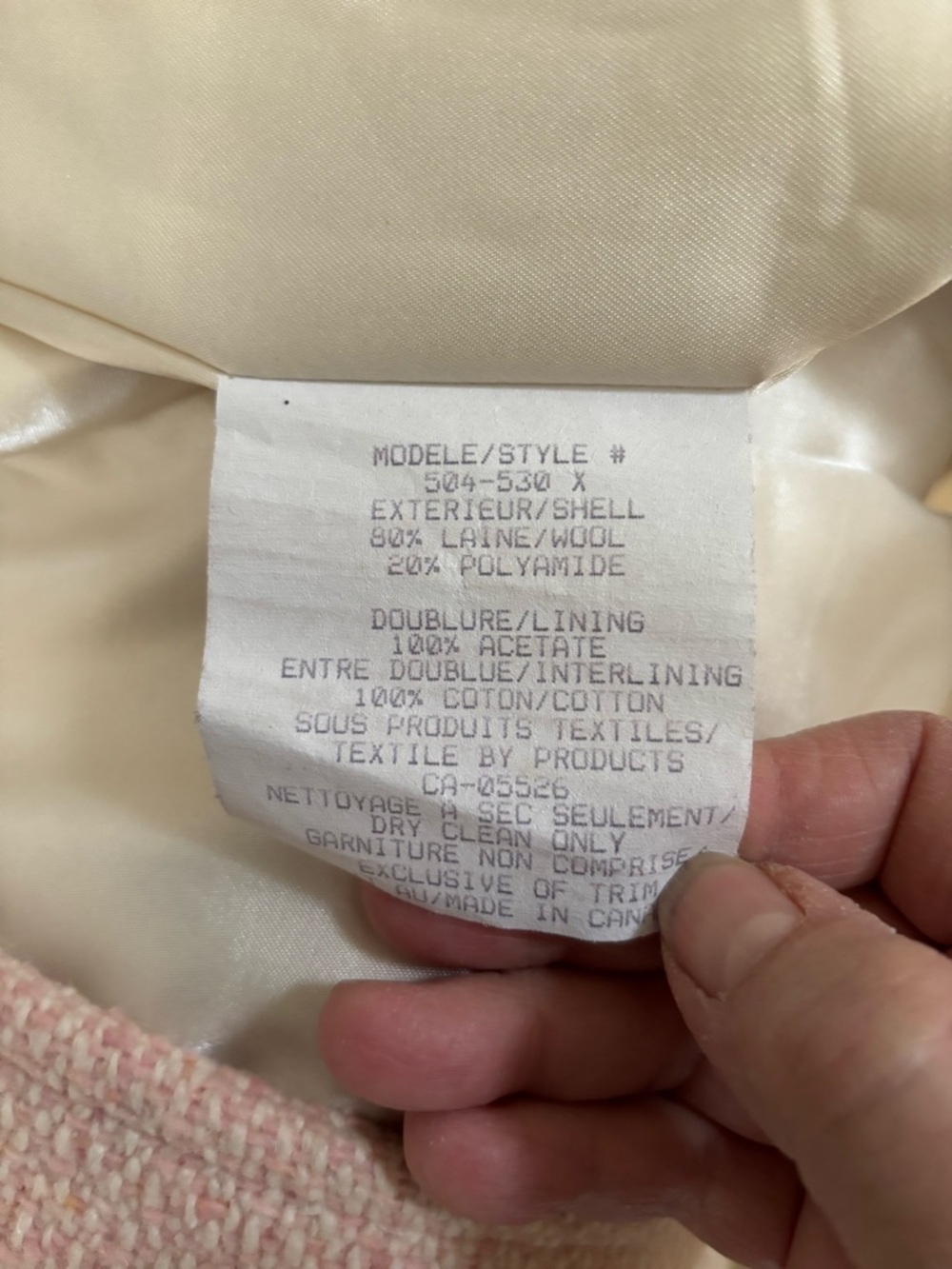 Nicole Blush Pink Long Single-Breasted Trench Coat - Picture 13 of 16